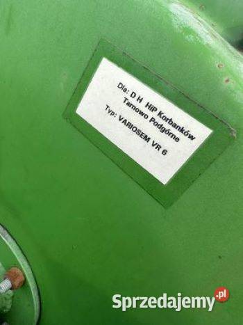 Siewnik Hassia variosem vr 6 Borek