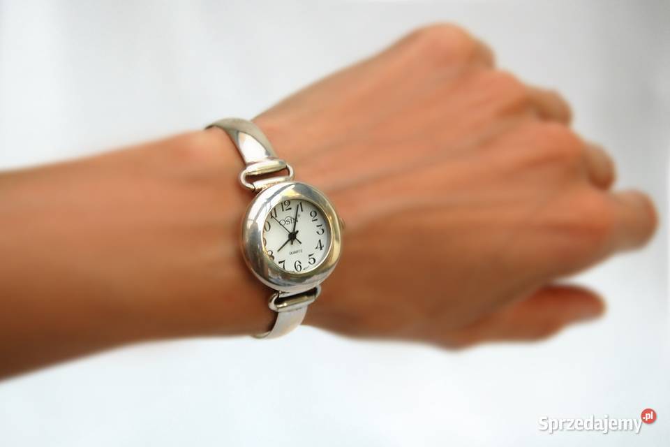Srebrny zegarek damski klasyczny Osin quartz Damskie Lublin
