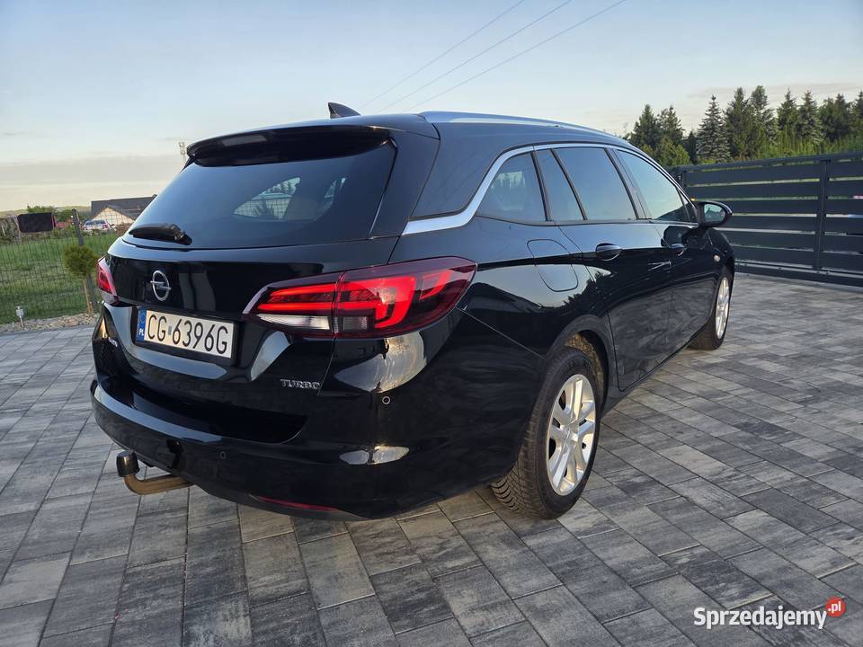 Opel Astra K 14 Turbo Benzyna Automat Kamera czujnik parkowania Grudziądz