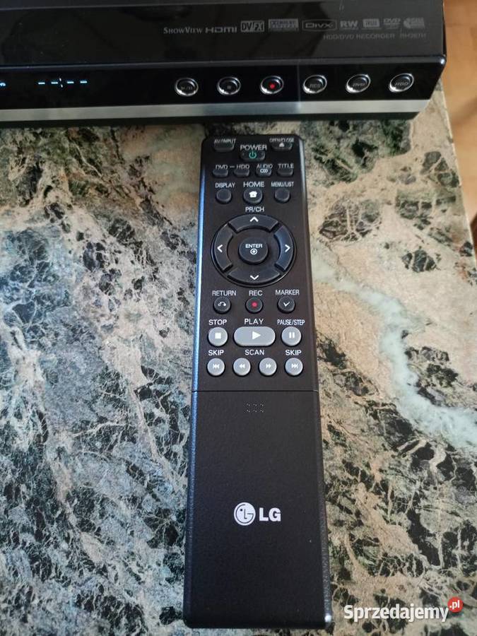 Nagrywarka Odtwarzacz DVD LG RH387H Dysk 160 GB LG Drawski Młyn