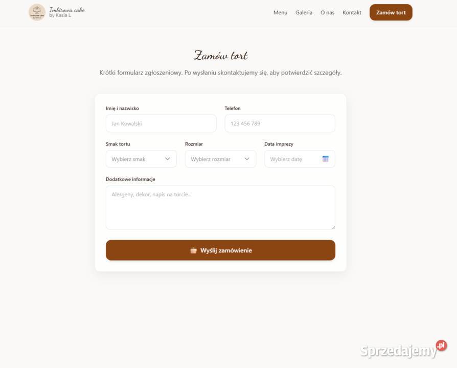 Strona internetowa Białystok