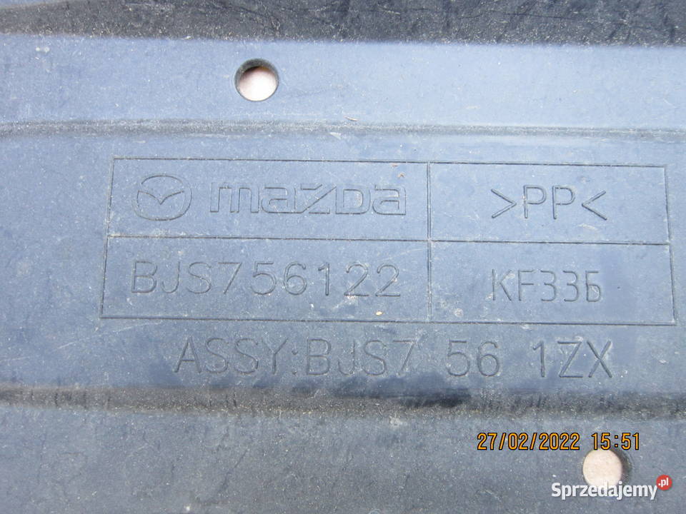 Mazda 3 BM płyta podwozia 2014 2018 Rok produkcji 2014 Warszawa sprzedam
