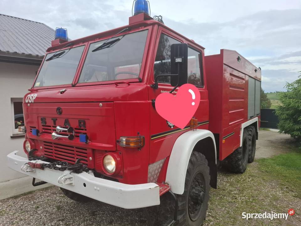 Star 266 Straż Pożarna 3500kg Kartuzy sprzedam
