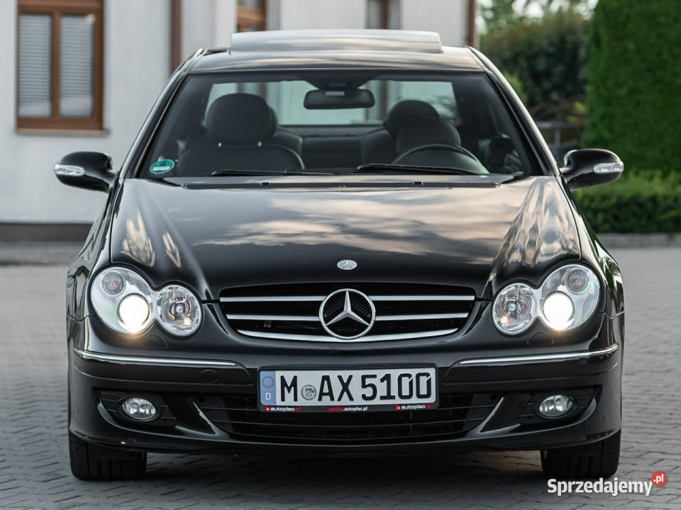 Mercedes CLK 280 Avantgarde CLK 280 Szyber wielofunkcyjna kierownica mazowieckie Zwoleń sprzedam