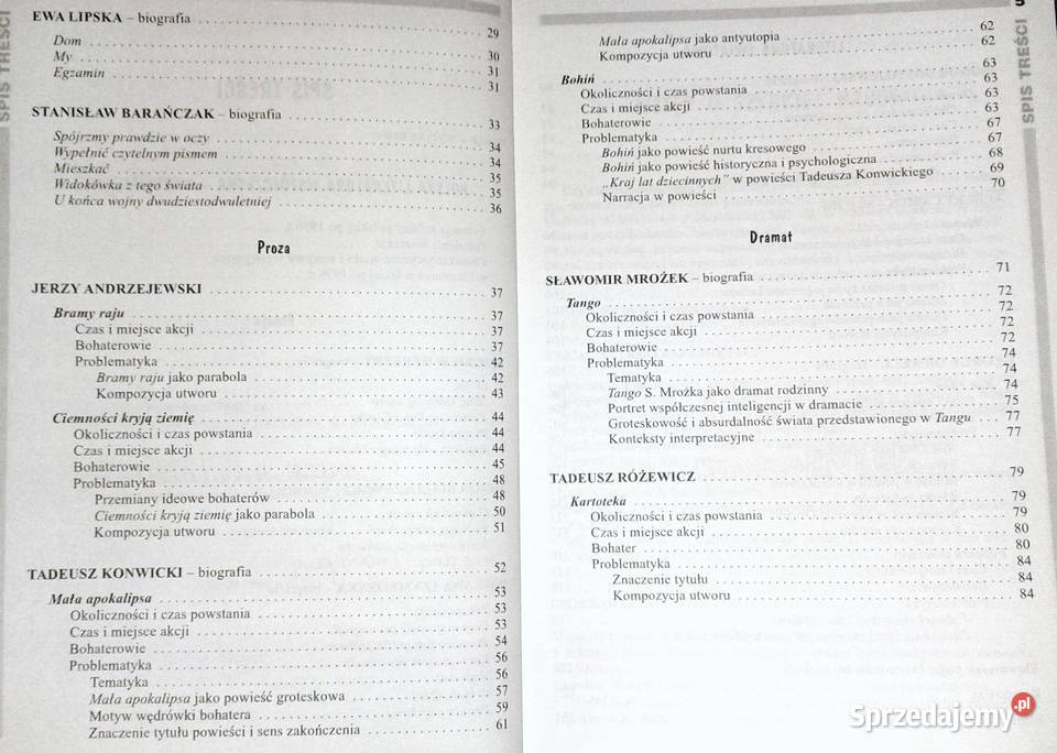 Polska literatura współczesna 1956 r Opracowania Pozostałe lubelskie Chełm sprzedam