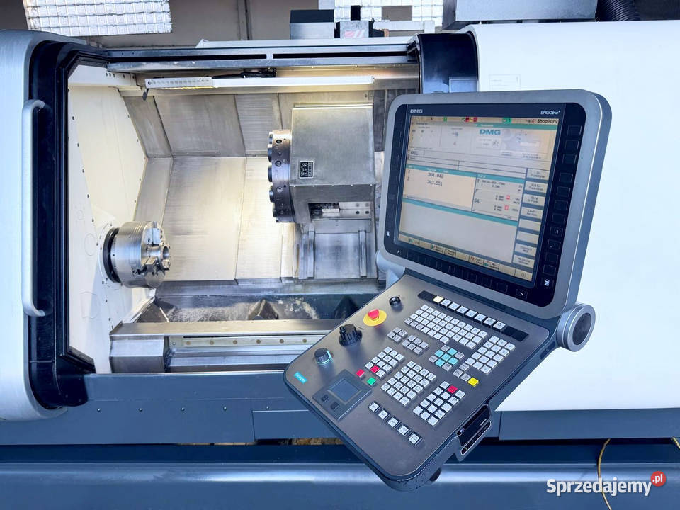Tokarka CNC DMG GILDEMEISTER NEF 600 V3 Zabór