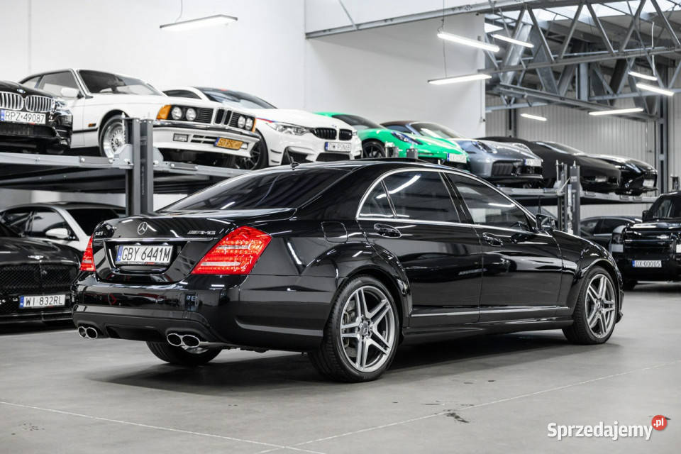 Mercedes S 65 AMG 60 V12 630 Unikat Idealny czarny Węgrzce