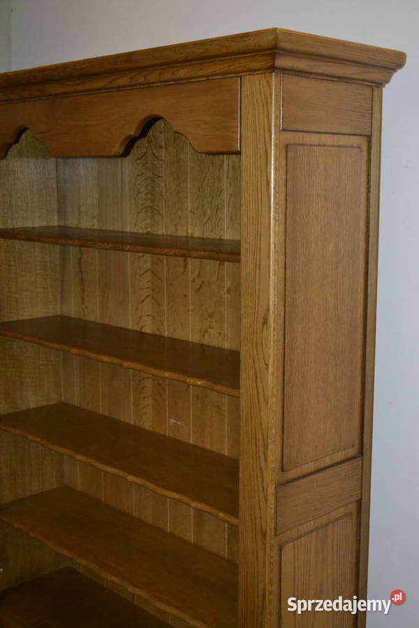 regał stylowy biblioteka dąb Antyki, Sztuka, Kolekcje Będzin
