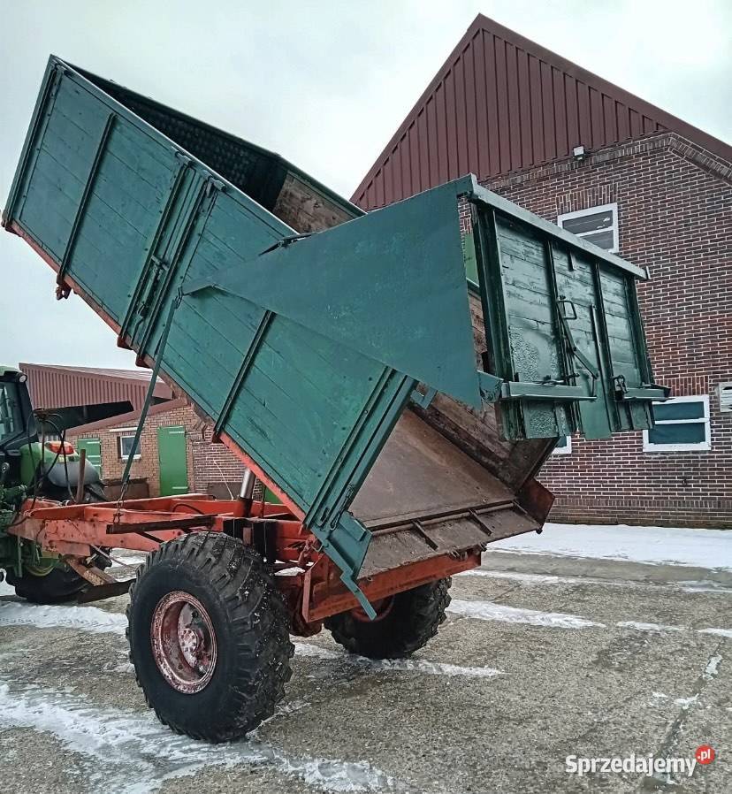 Przyczepa 8 ton wywrotka kiper 3 strony Pokój sprzedam