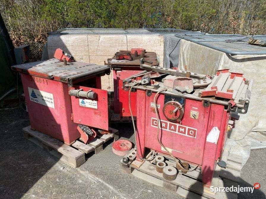 Giętarka do rur i metalu Cramo 32 lubelskie Łomazy
