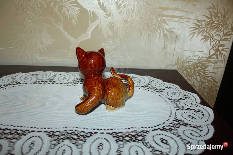 Kotek Porcelit Ceramika PRL Antyki, Sztuka, Kolekcje Chorzów sprzedam