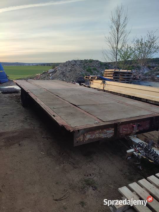 Przyczepa platforma siano baloty rolnicza Nidzica