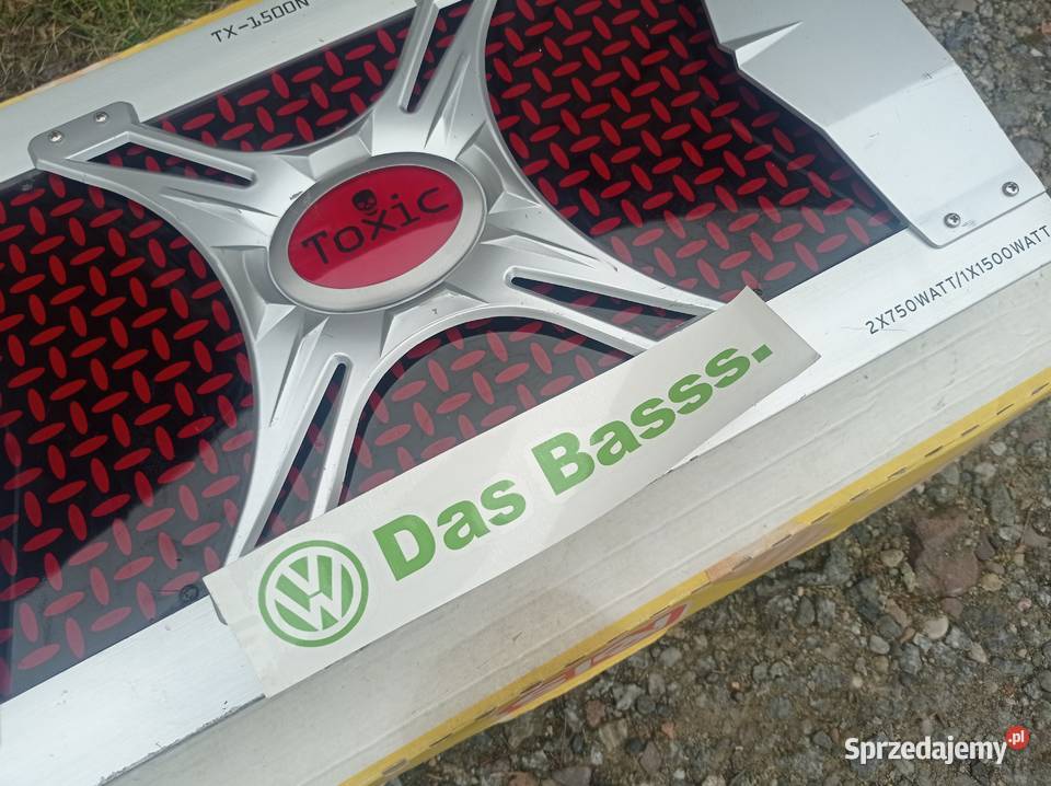 Wzmacniacz Samochodowy TOXIC 2 x 350RMS 1500W Wzmacniacze Dzierżoniów