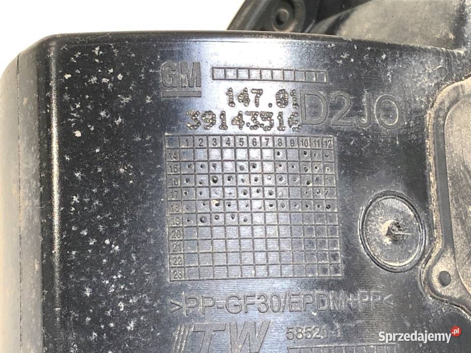 KLAPKA WLEWU PALIWA OPEL ASTRA K Hatchback Argon podkarpackie