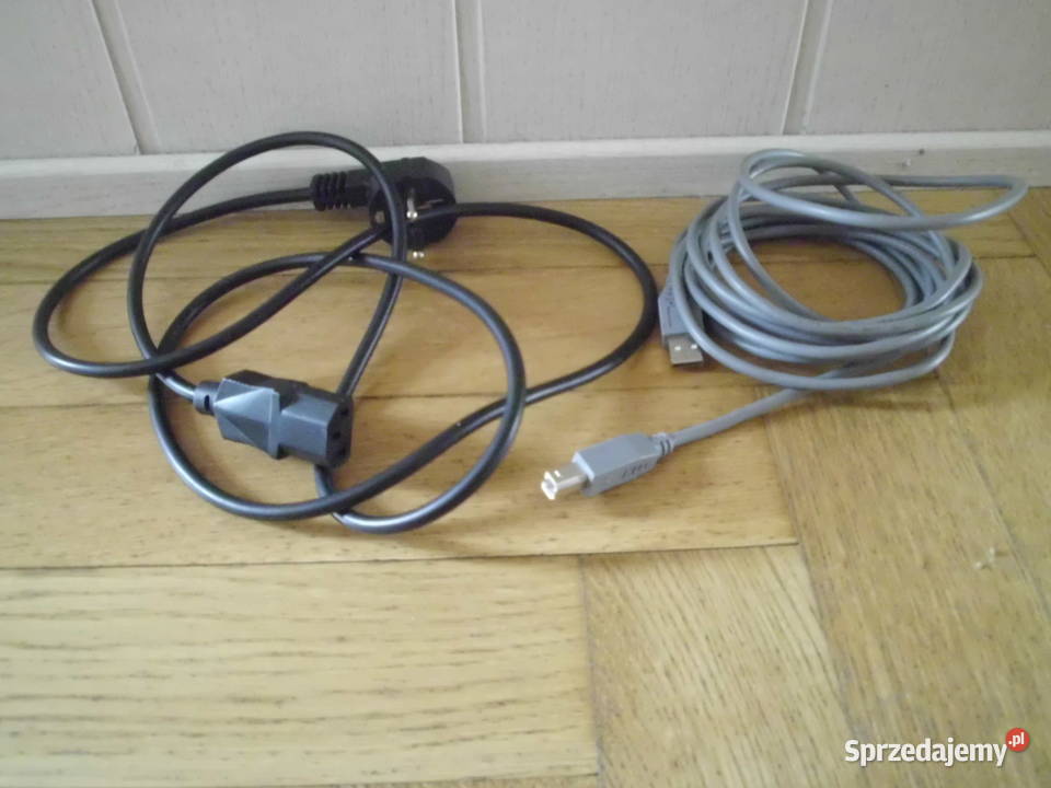 Przewody USB 20 AB i do drukarki urządzenia Starogard Gdański sprzedam