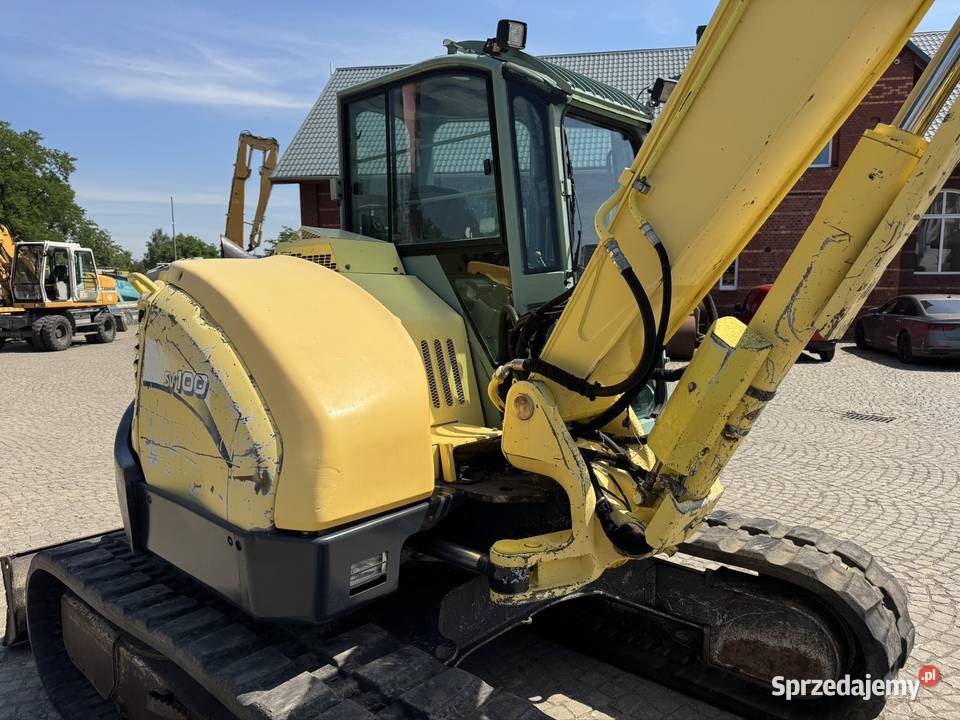 Koparka Gąsienicowa Yanmar SV100 3 Łyżki Klima