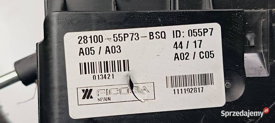 DŹWIGNIA ZMIANY BIEGÓW SUZUKI VITARA III kujawsko-pomorskie