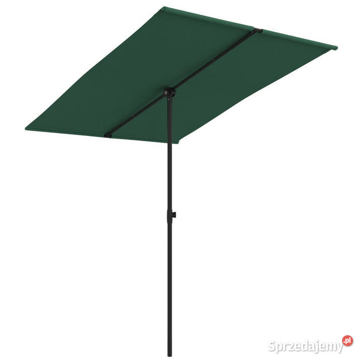 Parasol ogrodowy na aluminiowym słupku 2x15 m