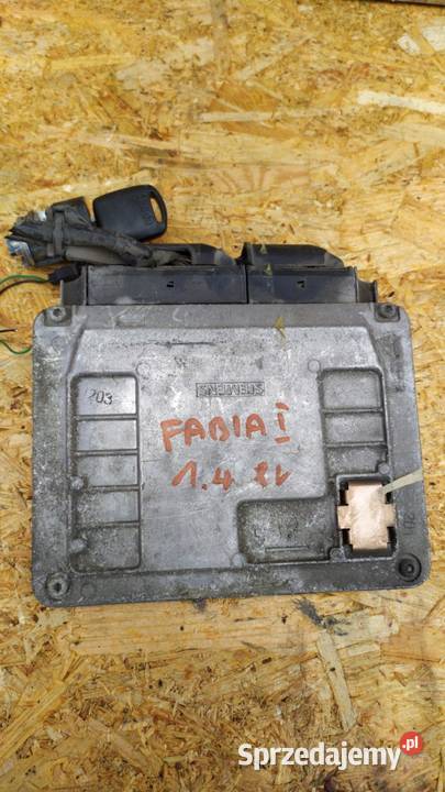 STEROWNIK SILNIKA KOMPUTER FABIA I 14 047906033J Gliwice