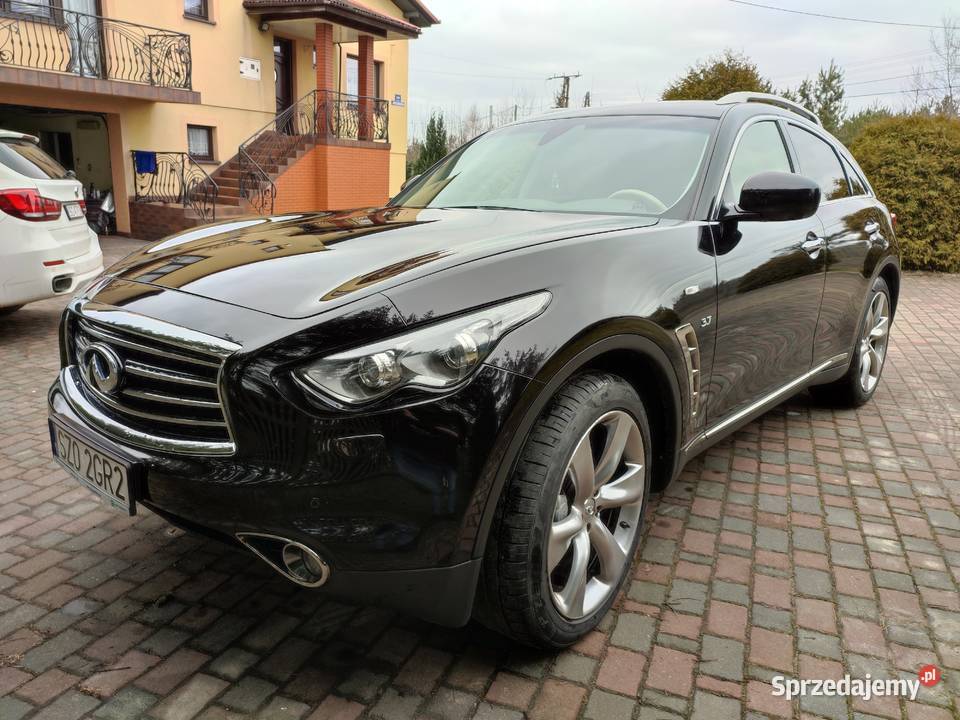 Infiniti qx70 37v6LPG Salon Polska Bezwypadkowy benzyna+LPG QX70 Mysłów