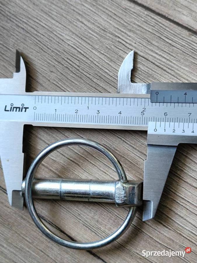 Zawleczka zatrzaskowa z kółkiem 10mm wymiary na Biała Podlaska sprzedam
