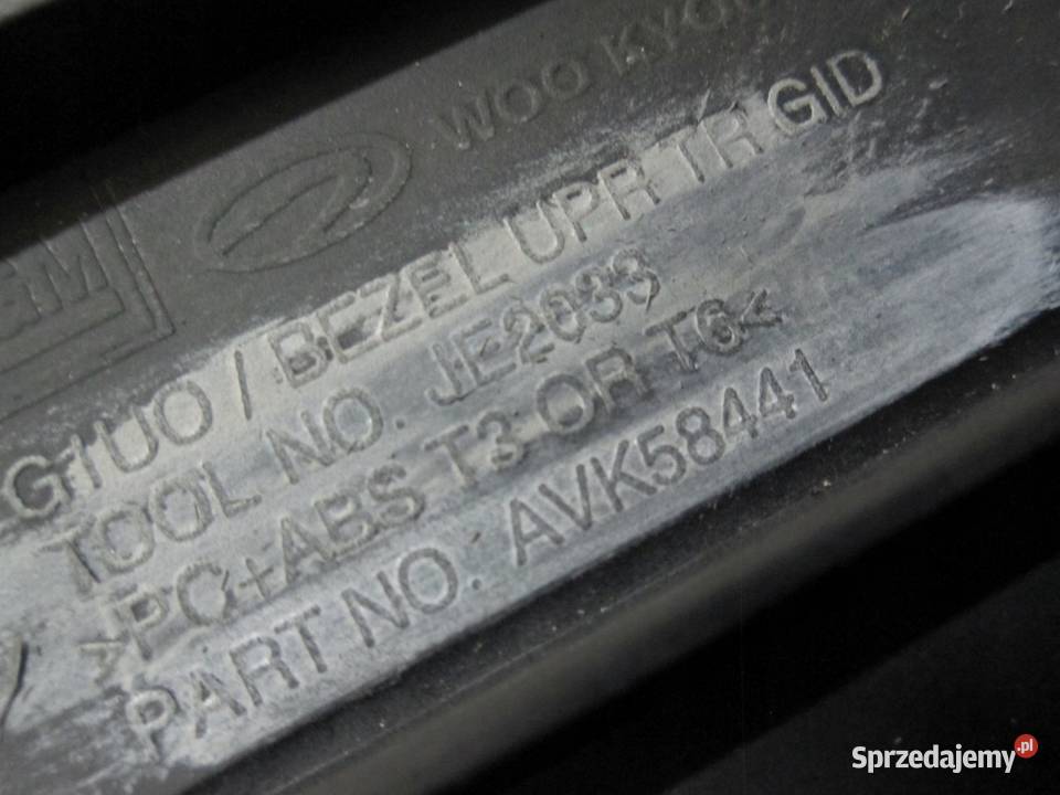OPEL MOKKA A 13r ekran wyświetlacz 95088293 osobowe sprzedam