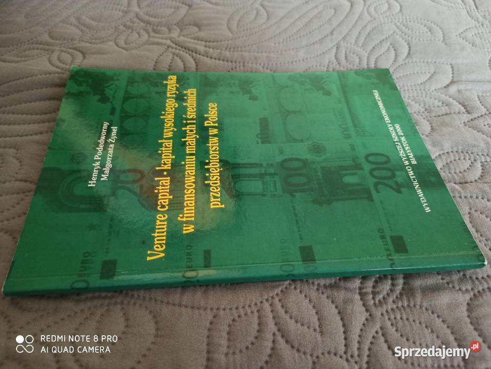 VENTURE CAPITALKAPITAŁ WYSOKIEGO RYZYKA W Książki naukowe i popularnonaukowe