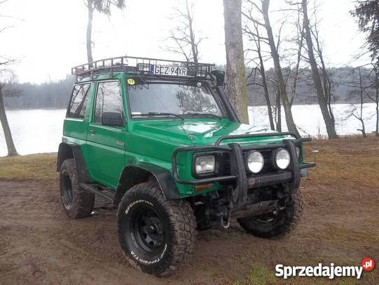 Daihatsu Rocky patrol discovery off road zamiana napęd 4x4 pomorskie sprzedam