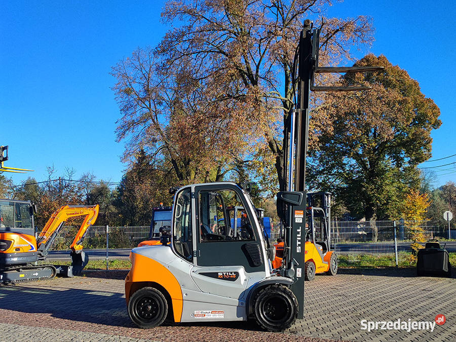 wózek widłowy Still RX7045T 45 tony triplex 41 m małopolskie Kęty