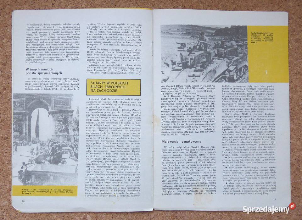 Gawrych Czołg lekki Stuart Książki i Podręczniki Warszawa sprzedam