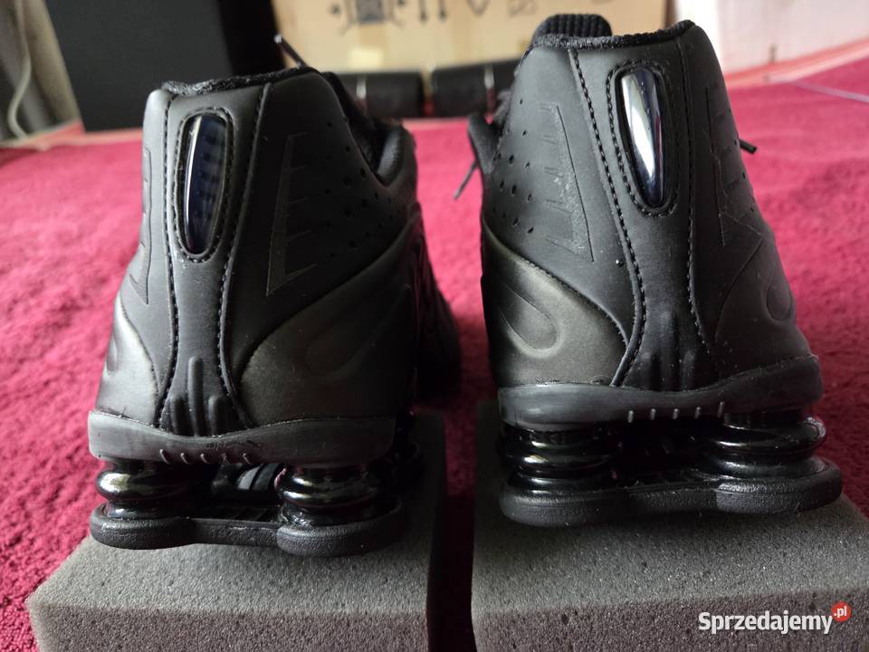 Buty sportowe Nike SHOX R4 Czarne 445 wkładka 28.5cm Sportowe Łask