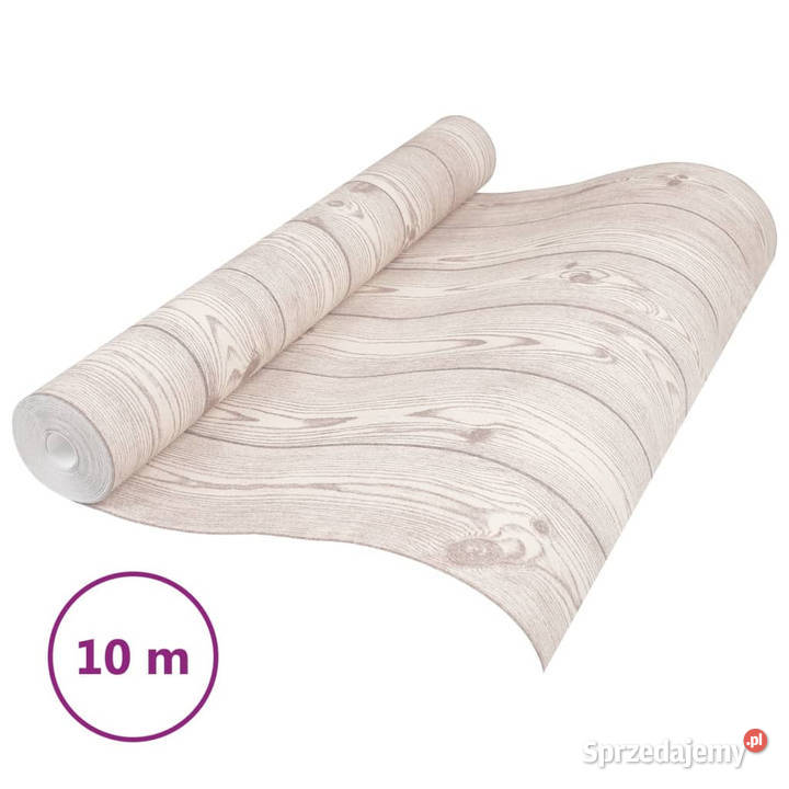 Tapeta 3D z wzorem desek szara 10x053 m sprzedam