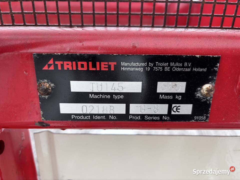 Wycinak do pryzm kiszonki niski Trioliet TU 130 Myszyniec