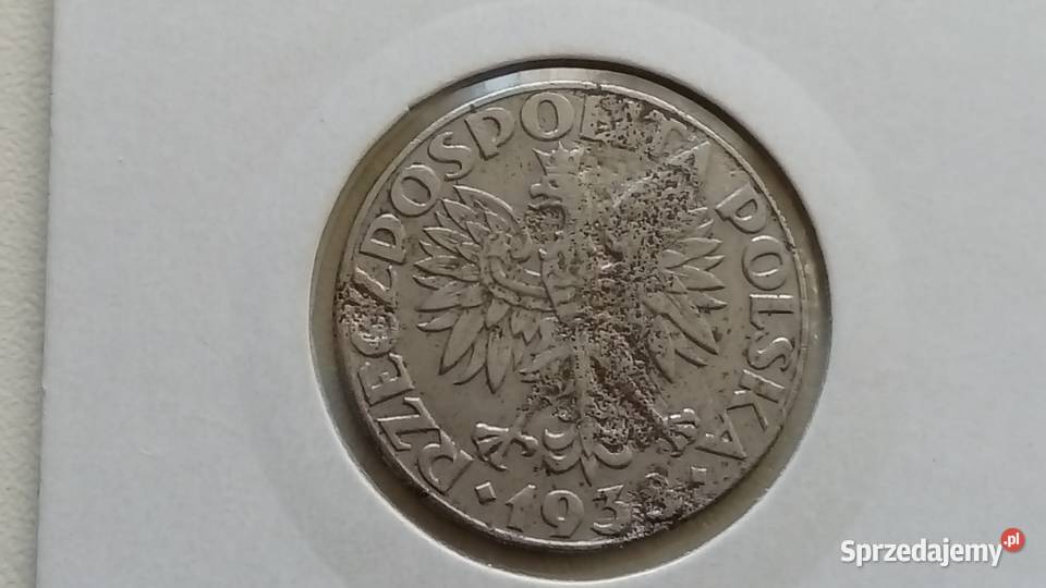 Moneta 50 gr 1938 r Generalne Gubernatorstwo Mosina