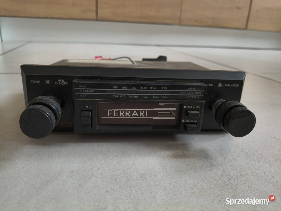 Radio samochodowe FERRARI klasyk Gorlice