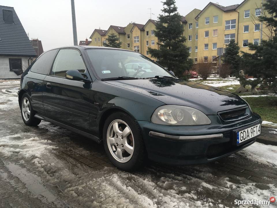 Honda Civic VI B18C4 kierownica po prawej stronie Honda pomorskie Pruszcz Gdański