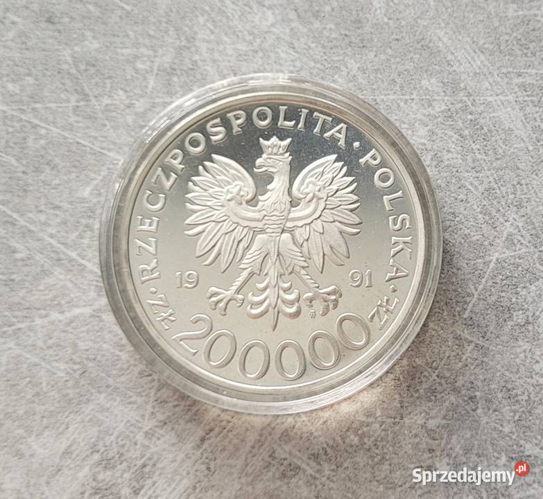 H34 POLSKA 200000 Złotych 1991 r Wola Kruszyńska
