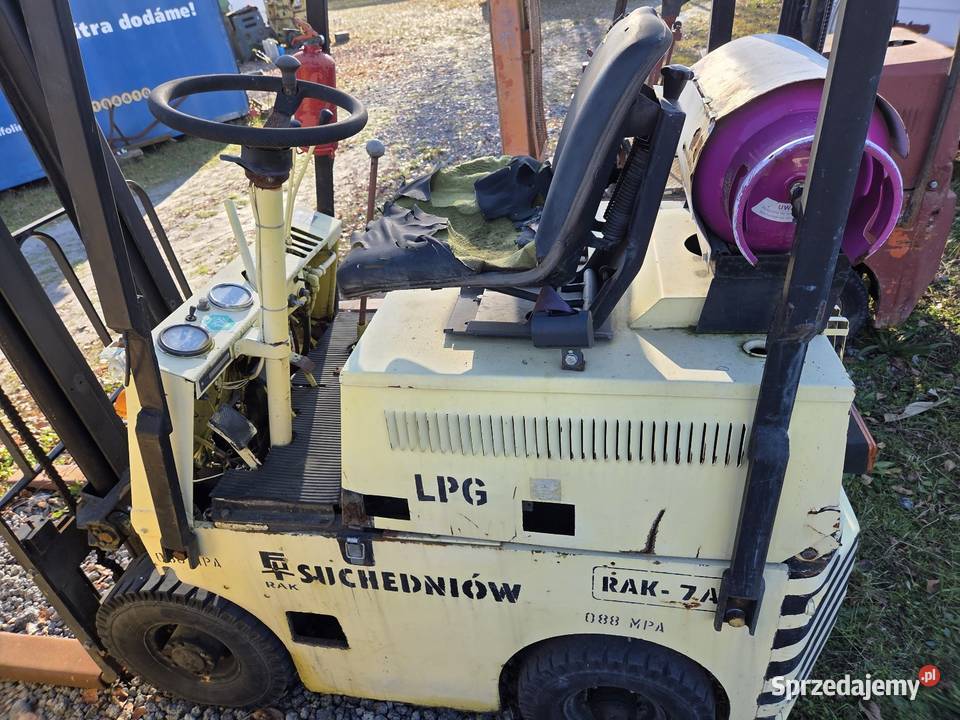 Wózek widłowy Rak Suchedniów Gaz ursus c330 gaz Złoczew