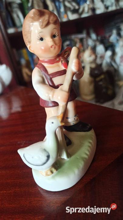 Figurka chłopca z gąską Gdańsk