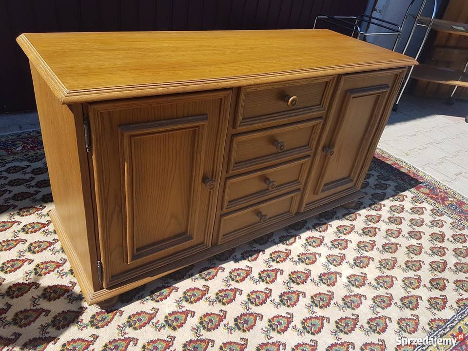 ładna komoda dębowa z Niemiec 118cm Sypniewo