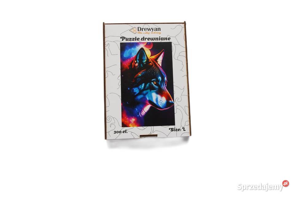 Puzzle Drewniane Premium EKO Wiłk A4 Łódź sprzedam
