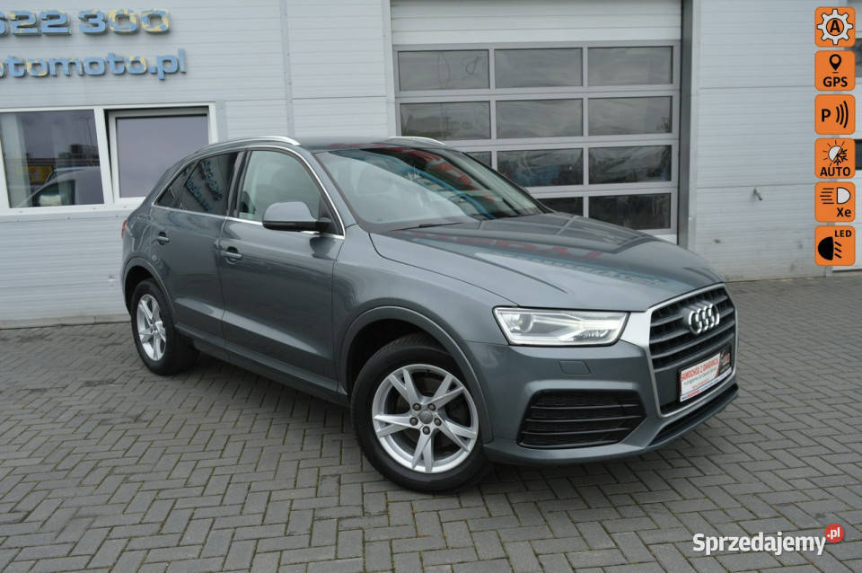 Audi Q3 20TDI Ultra STronic 100 bezwypadkowy lubelskie Hrubieszów sprzedam
