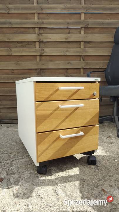 Kontenerek Kinnarps podbiurkowy na kółkach Warszawa