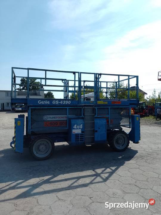 SprzedamWynajmę podnośnik Genie GS4390 2006 Rok produkcji 2006 Bydgoszcz