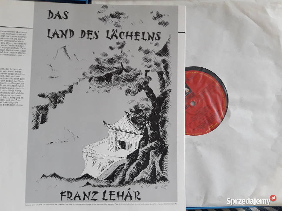 KRAINA UŚMIECHU Franz Lehr Das Land Des Lchelns płyta winylowa sprzedam