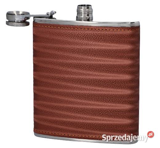 Elegancka Piersiówka z Brązową Mieniącą się