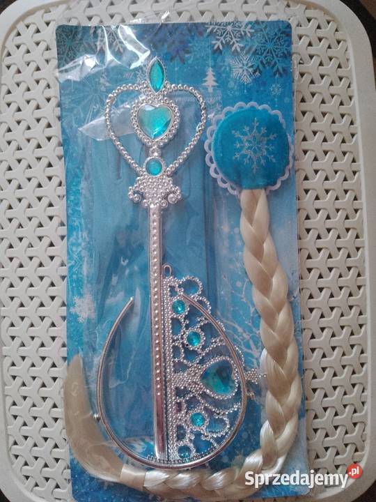 Zestaw Disney Frozen kraina lodu Elsa różdżka