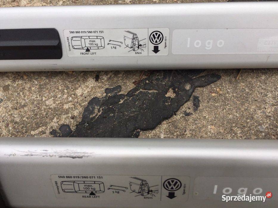 Bagażnik VW Tiguan relingi 2007r Oryginał Legnica