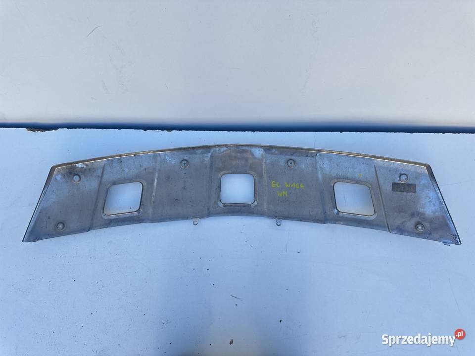 MERCEDES GL X164 BLACHA CHROM SPOILER PRZEDNI