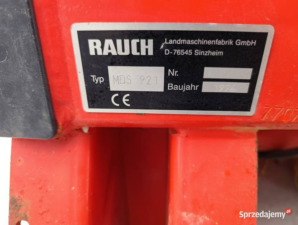 Rozsiewacz nawozów rauch mds 921 Rawica Stara